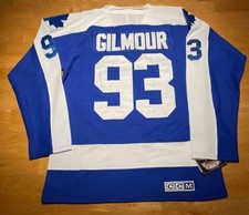NHL Vintage Toronto Maple Leafs Doug Gilmour Sewn #93 Jersey 52 XL CCM NWT