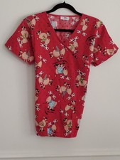 Medical Scrubs women's small Christmas