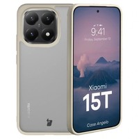 HandyhüLle FüR Xiaomi 15T Bizon Case Cover SchutzhüLle Etui HüLle Futeral Beige