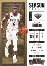 2017-18 Panini Contenders #82 Rajon Rondo - BSK