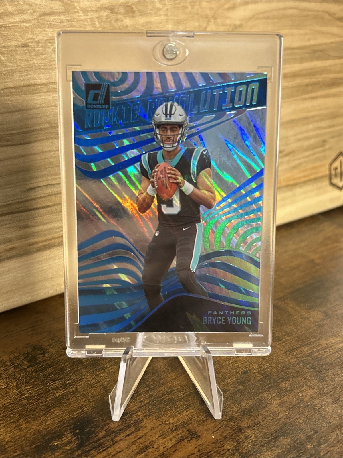 Bryce Young 2023 Donruss Rookie Revolution Lava #/10 Rookie RC #RR1 Panthers