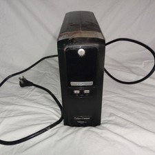 CyberPower 1100 VA PC Battery Back-up System Surge Protector Black -PARTS/REPAIR