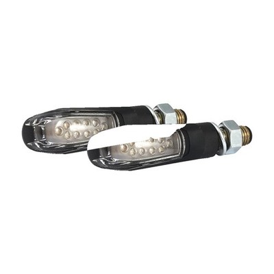 LED Rear Arrow - COUVER Approved Black with Clear Lens