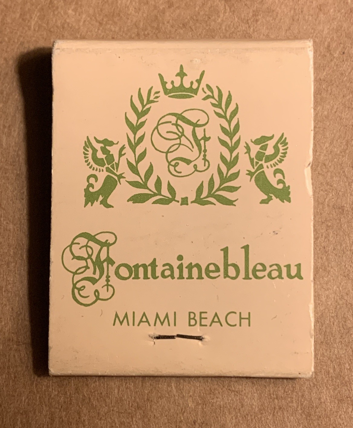 Miami Beach (FL) ~ The Fontainebleau Hotel ~ Chez Bon Bon ~ Vintage Matchbook ~