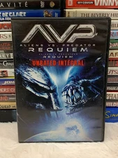 AVP Aliens vs Predator Requiem Unrated DVD Movie Special Features Dual Layer