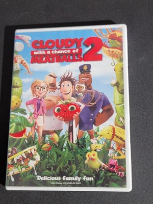 Cloudy with a Chance of Meatballs 2 DVD + Blu-ray + Digital HD - Used - Good