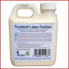 1 Litre Water Resistant Liquid Latex - Ideal for Mould Making & Effects Creation