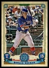 2019 Topps Gypsy Queen Ronald Guzman Texas Rangers #80