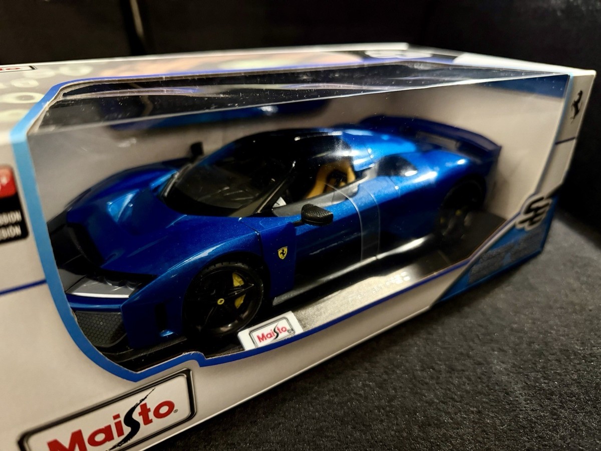 Maisto 1:18 Ferrari F80 Blue Full-open Diecast In Hand | eBay