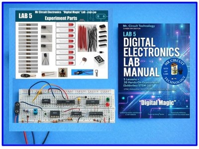 1501-LAB ''Digital Electronics Learning Lab''  called ''Digital Magic'' - Mr Circuit