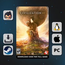Sid Meier's Civilization VI 6 - Steam Key 🔑 | PC & Mac Game 📥