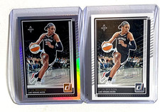 A'JA WILSON 2025 Donruss WNBA #82 Holo Las Vegas Aces +#82 Base