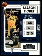 Donovan Mitchell #41 2021-22 Panini Contenders Utah Jazz