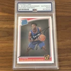Shai Gilgeous-Alexander 2018 Donruss Rated Rookie Auto PSA DNA AUTHENTIC RC