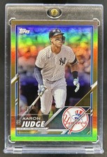 2025 Topps Lids x Mitchell & Ness Exclusive Aaron Judge Player Chase Gold #/50