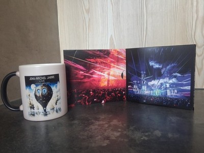 Jean-Michel Jarre - Live In Bratislava 2CDs Feat. Brian May + Tasse *GRATIS*NEW