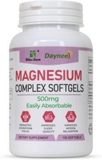 High Absorption Magnesium Oxide Supplement 500mg Nerve, Bone and Sleep Support