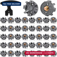 51 Piece Golf Spikes, Golf Cleats Replacement with Cleat Spanner, Metal Threa...