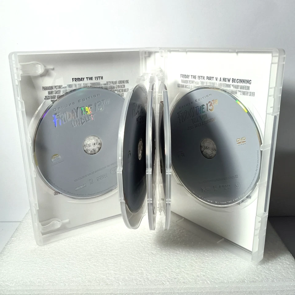 Friday the 13th 8 Movie Collection DVD 2022 Paramount horror tested - Image 2 of 3