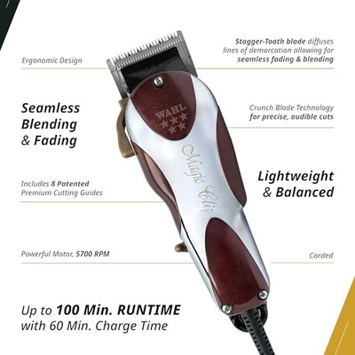 Wahl Professional 5 Star Magic Clip Precision Fade Clipper with