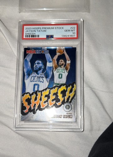 2023-24 Panini Nba Hoops Premium Stock - Sheesh Jayson Tatum #22