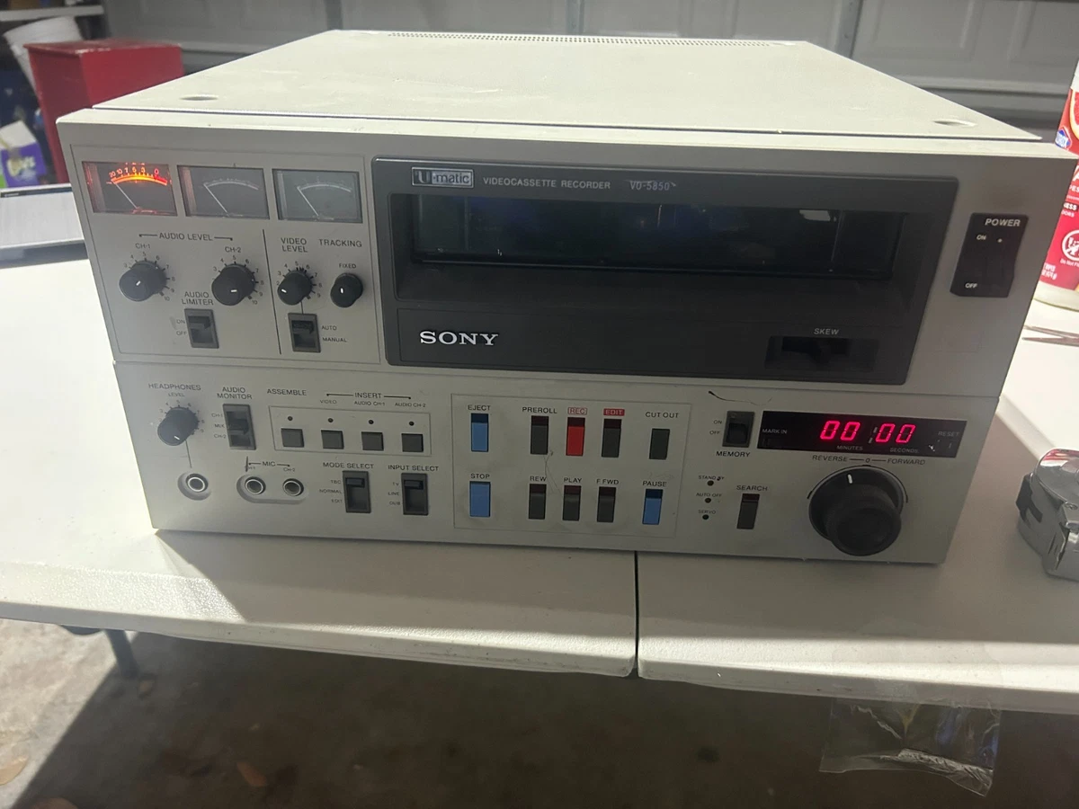 Sony U-matic Video Recorders & Players for sale - eBay
