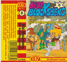 MC Kassette mit Bibi Blocksberg 8 - Die Schlossgespenster