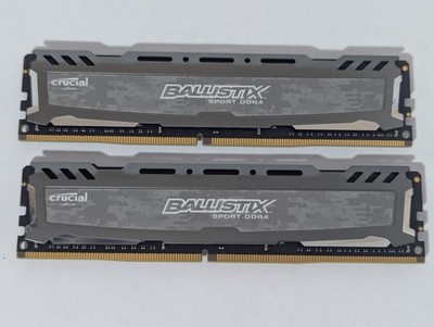 Crucial Ballistix 16GB DDR4 RAM Kit - 2x8GB - BLS8G4D240FSB.16FBR2