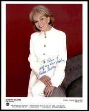 Barbara Walters Journalist Signed 8 x 10