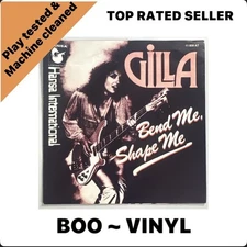 GILLA ~ Bend Me Shape Me 7 vinyl 1978  Glam pop disco dutch pressing
