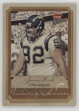 2002 Fleer Platinum Unsung Heroes Finish 97/100 Jason Fisk #203 nd3