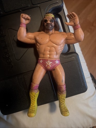 WWF LJN Randy Macho Man Savage Wrestling Action Fi...