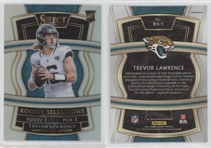 2021 Panini Select Rookie Selections Silver Prizm Trevor Lawrence #RS-1 RC
