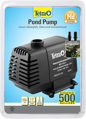 Powerful Pond Water Pump for Waterfalls, Filters & Fountains - 50-500 Gallons