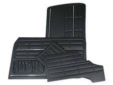 Set 4 Pezzi Pannelli Porta Nero Pannelli Porta per VW Karmann Ghia