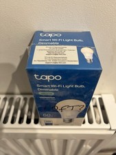 tapo Smart Wi-Fi Light Bulb, Dimmable Tapo L510E 2700K Warm White 60watt