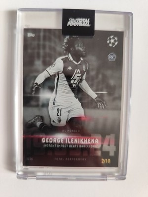 Topps Total Football 24/25 Ilenikhena Total Performers /10 Black Monaco RC