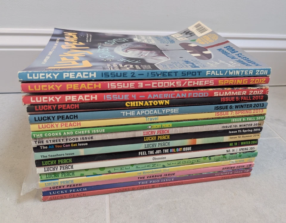 Lucky Peach Magazine 17 issues - David Chang, Anthony Bourdain - Image 2 of 4