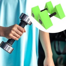 2 Pieces Pool Exercise Dumbbells EVA Aquatic Barbells