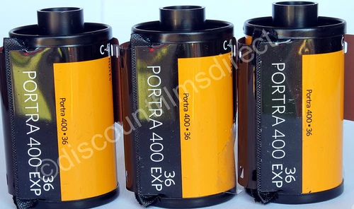 3 x Kodak  Portra 400 35mm 36 exposure Cheap Colour Print Film - POST FREE