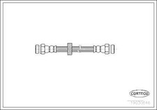 Tubo freno CORTECO 19030646 per AUDI,SEAT,VW