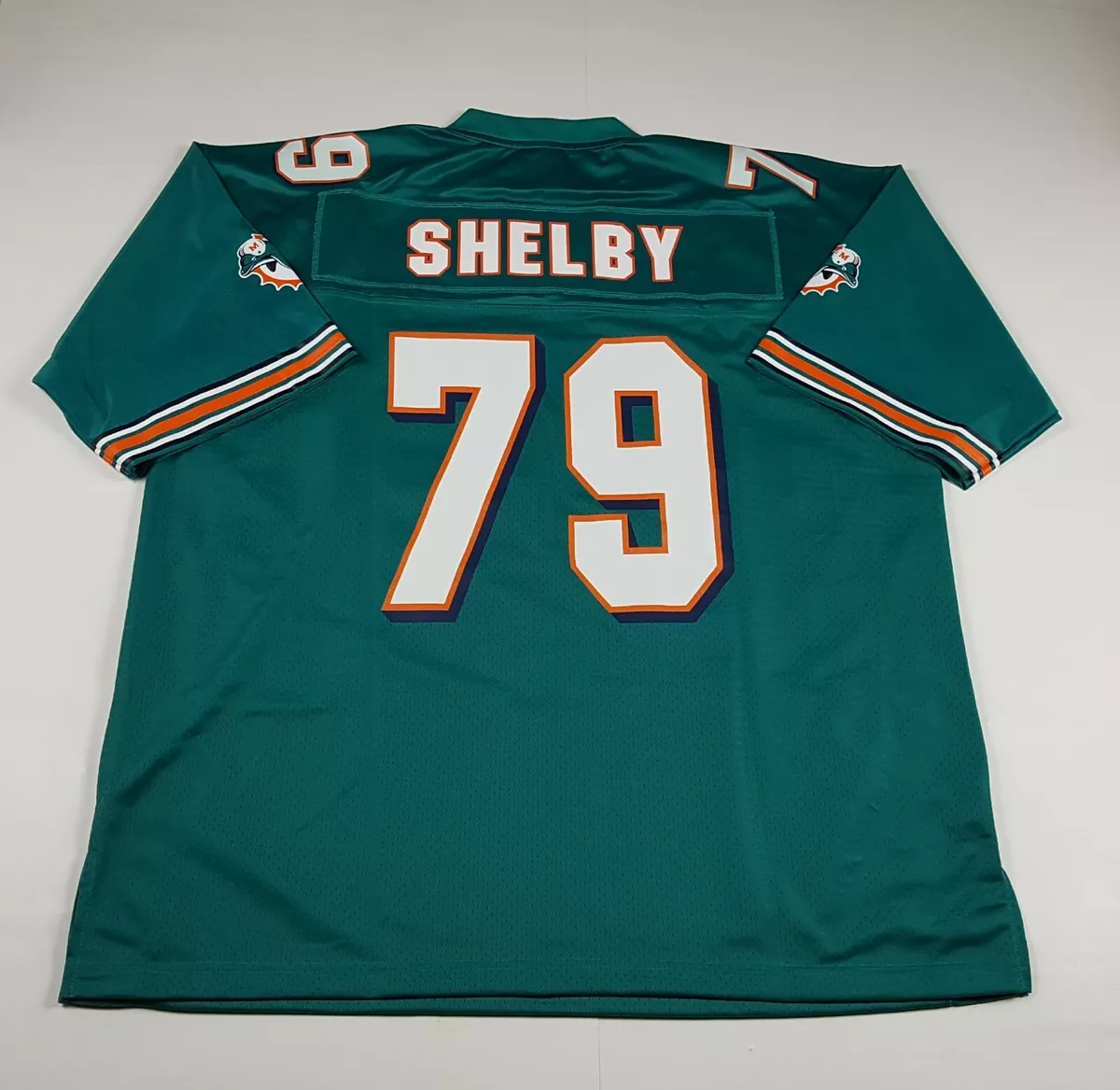 NFL Pro Line Men's XL Miami Dolphins #79 Derrick Shelby Team Color  Jersey