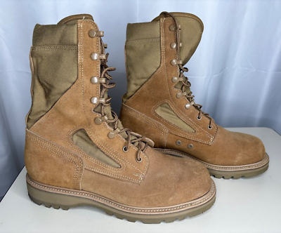 Belleville Boots 500 military USA made Vibram Combat Brown  display picture 1