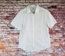 Original Penguin White Button Down Collared Shirt Men's Large L Classic Fit