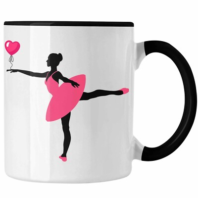 Trendation - Ballett Ballerina Tasse Mädchen Geschenk Lehrer Frauen Balett Gesch