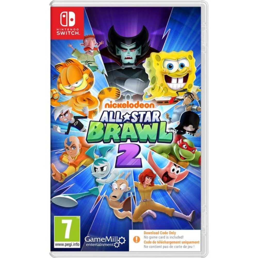 Nickelodeon All-Star Brawl 2 - Nintendo Switch Code In Box