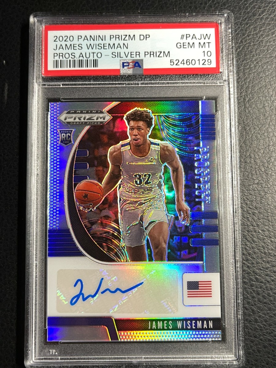 その他 Prizm Rookie James Wiseman Auto PSA Prizm Rookie James Wiseman Auto PSA