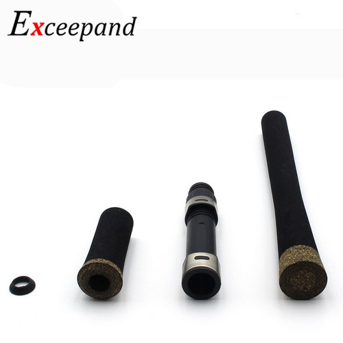 Black EVA Foam Spinning Fishing Rod Handle Grips Pole Replace Parts or Repair - Picture 2 of 6