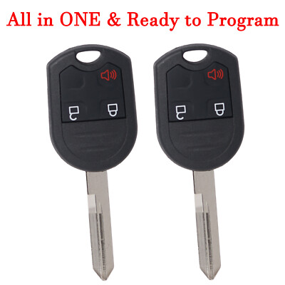 2 For 2002 2003 2004 2005 2006 2007 2008 Ford Ranger Remote Car Key Fob ...