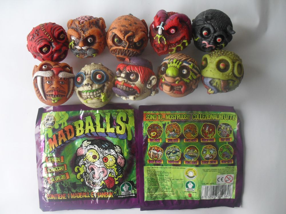 MAD BALLS - 10 ITALY (2009) MADBALLS FANTASY ACTION FIGURE | eBay
